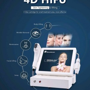 Newest generation 4D HIFU Anti-aging Face lifting Machine
